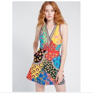Alice + Olivia Tennie Embellished Mini Dress